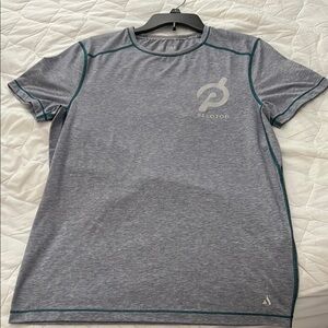 Peloton Gray Short Sleeve Top
